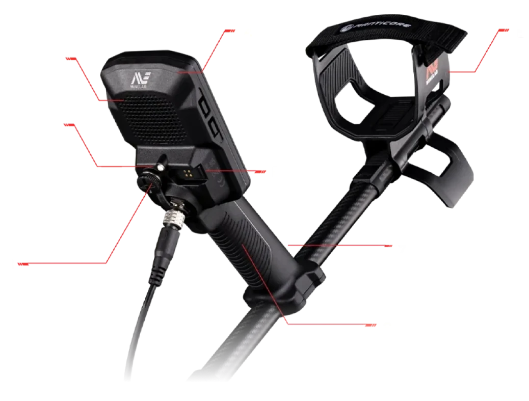 Konya Minelab Manticore - Kontrol paneli